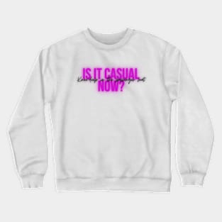 Casual, pg Crewneck Sweatshirt